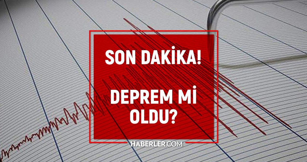 Erzincan’da deprem mi oldu? SON DAKİKA! Bugün Erzincan’da deprem mi oldu? AFAD ve Kandilli deprem listesi! Yakınımdaki deprem nerede oldu?