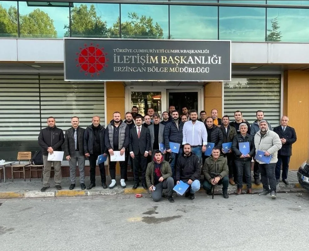 Erzincan’da İlk kez düzenlenen İHA 1 Ticari Drone Eğitim Kursu tamamlandı