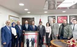 Erzincan Milliyetçi Hareket Partisinden AK Partiye ziyaret